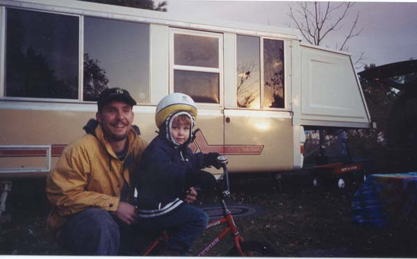 '79 Ramada with webmaster and son - Wyalusing, WI - 2000